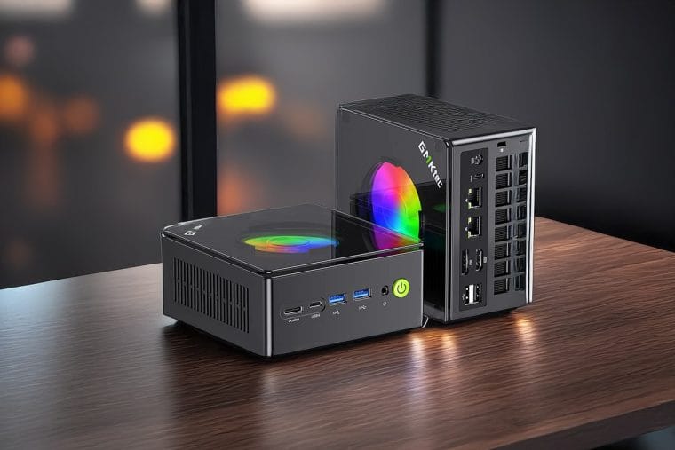 Компьютеры GMKtec K11 с RGB подсветкой и различными USB портами